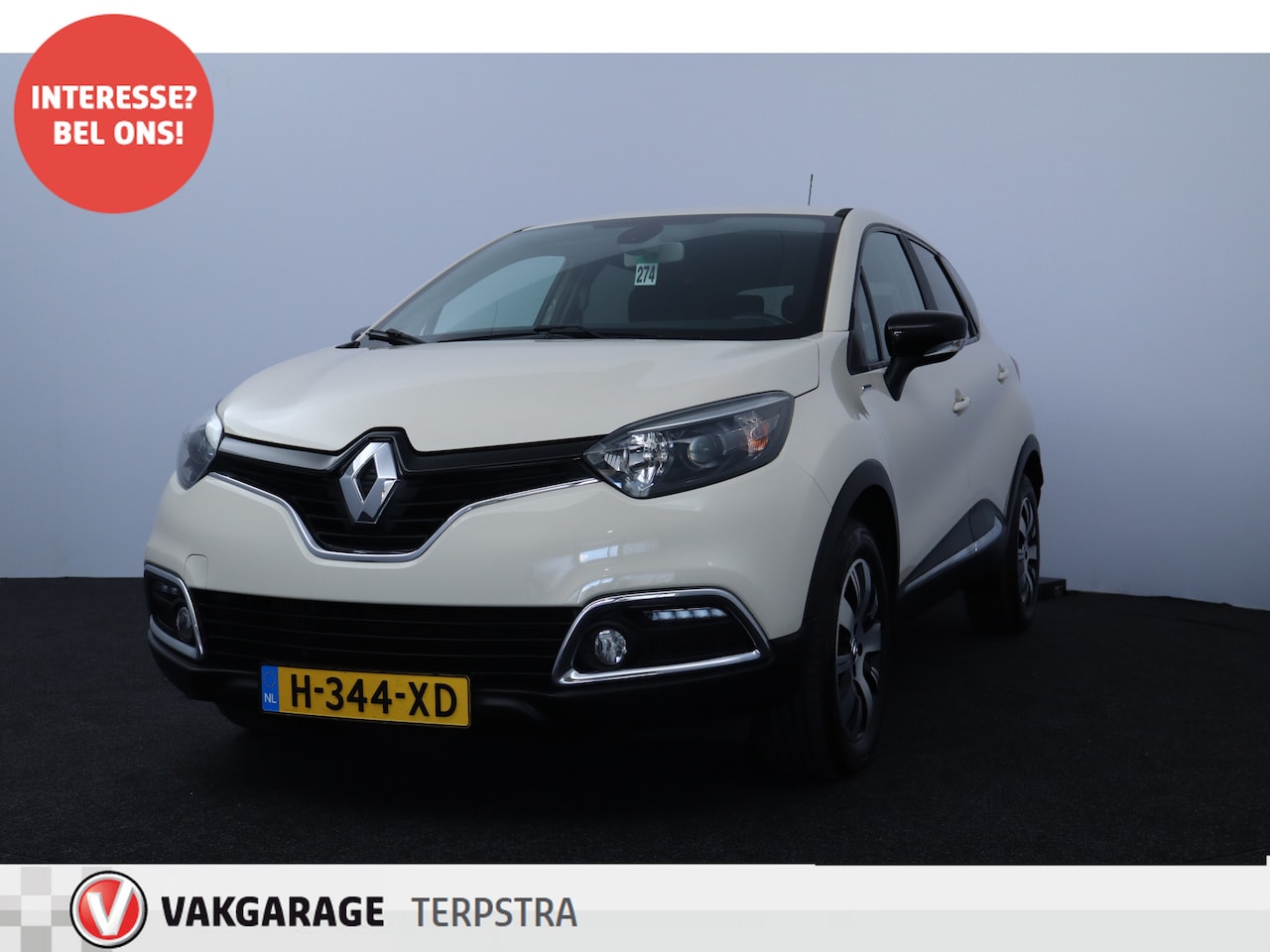 Renault Captur - 0.9 TCe Limited/ Trekhaak/ Keyless/ 16''LMV/ Clima/ Cruise/ Navi/ Bluetooth/ Multi.Stuur/ - AutoWereld.nl