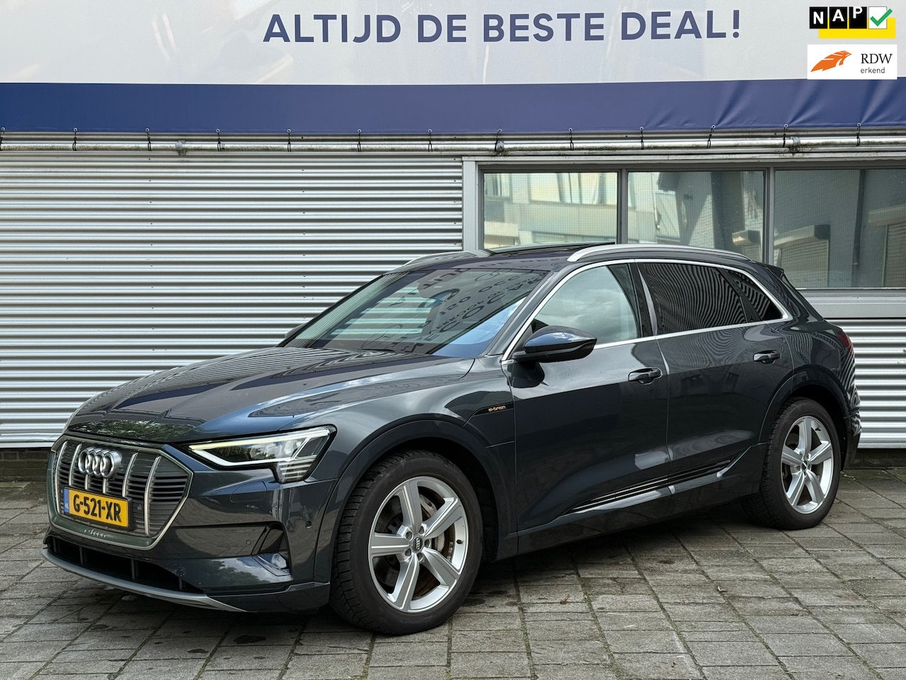 Audi e-tron - E-tron 50 quattro Launch edition plus 71 kWh l Pano l Volleder l - AutoWereld.nl