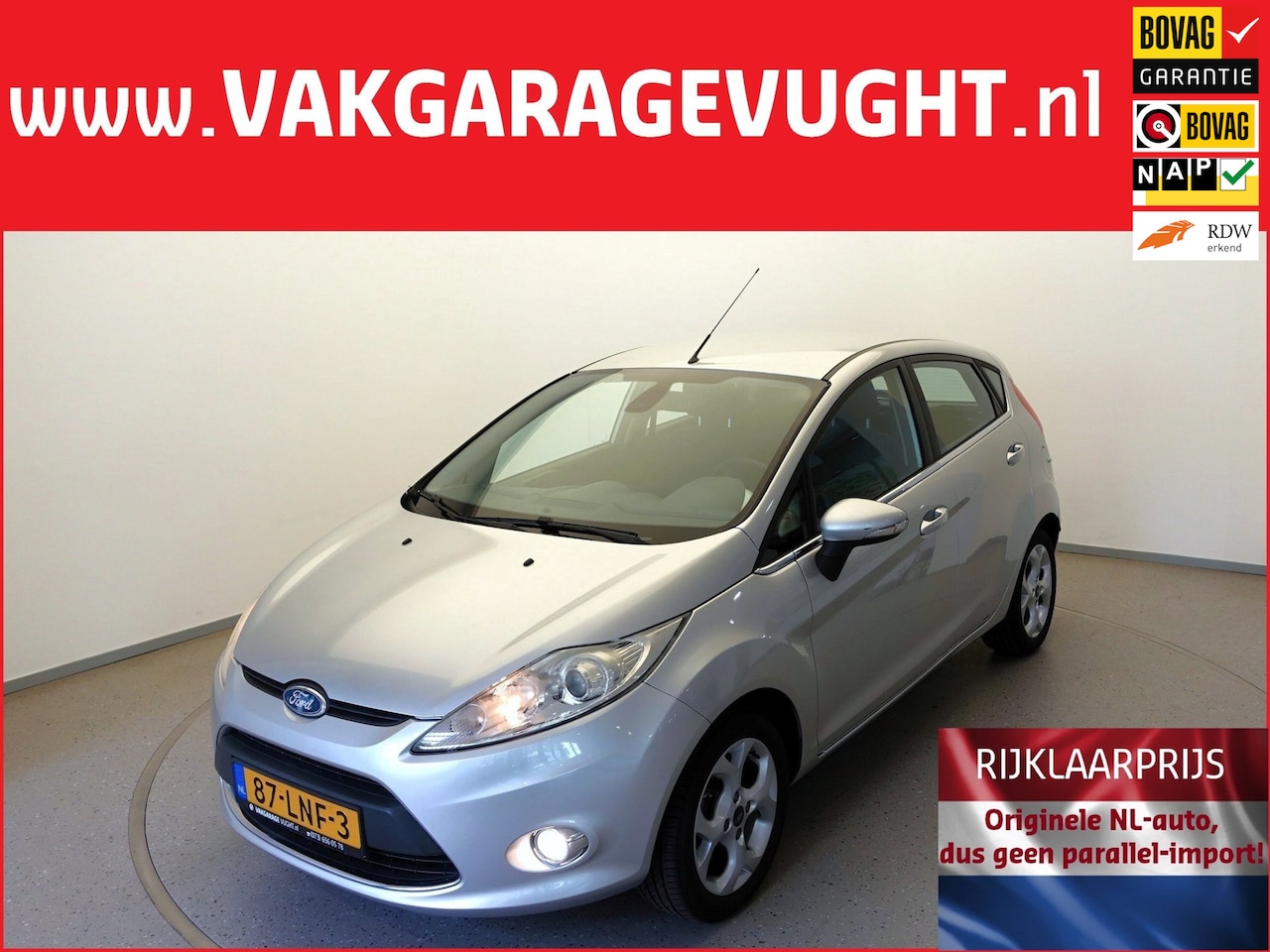 Ford Fiesta - 1.25i-16V 82pk Titanium X-pack 103dkm! - AutoWereld.nl