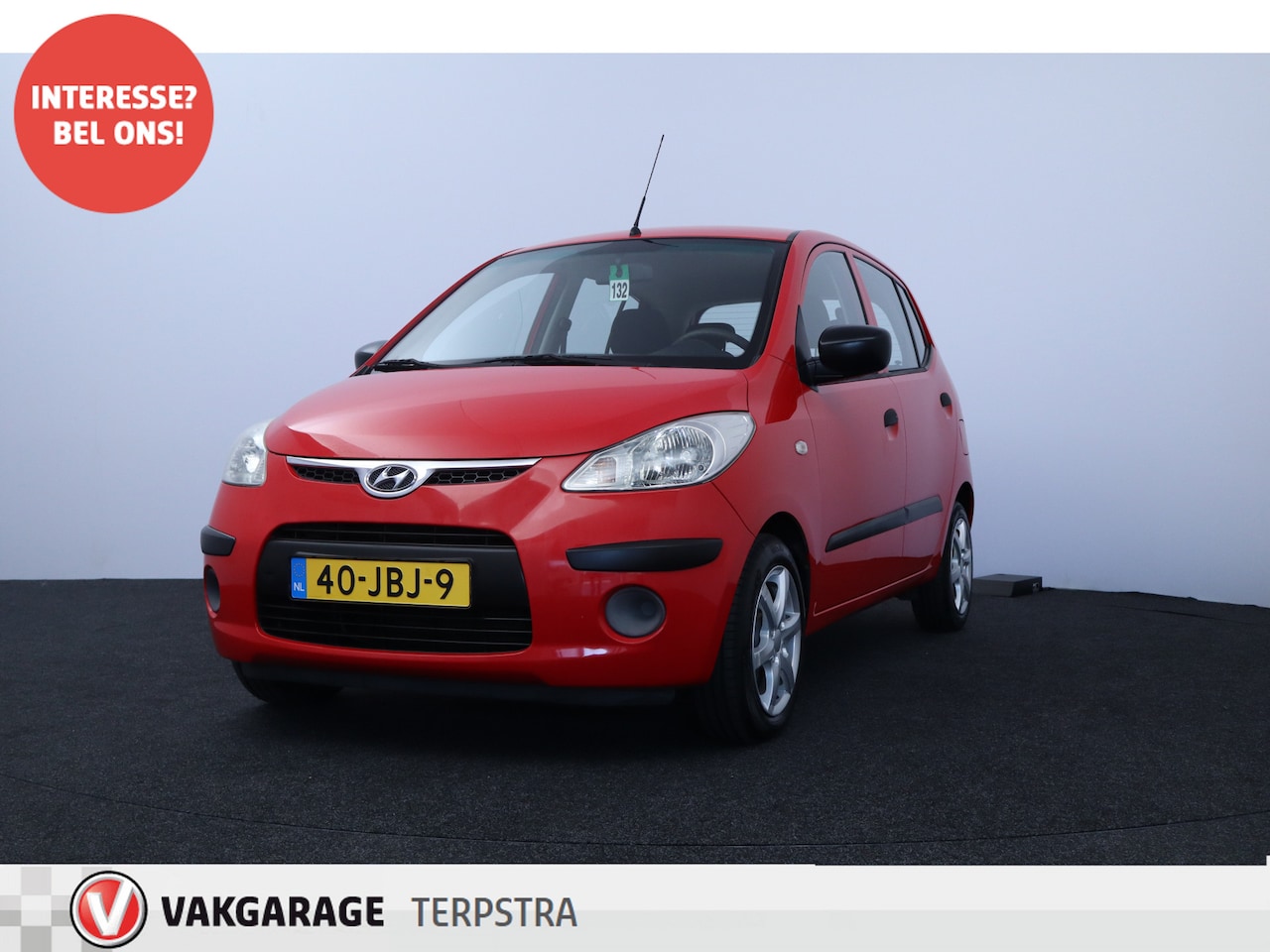 Hyundai i10 - 1.25i Active /5-Drs /Elek. ramen /Radio-CD /14"LMV /Stuurbekrachtiging /Bumpers in kleur / - AutoWereld.nl
