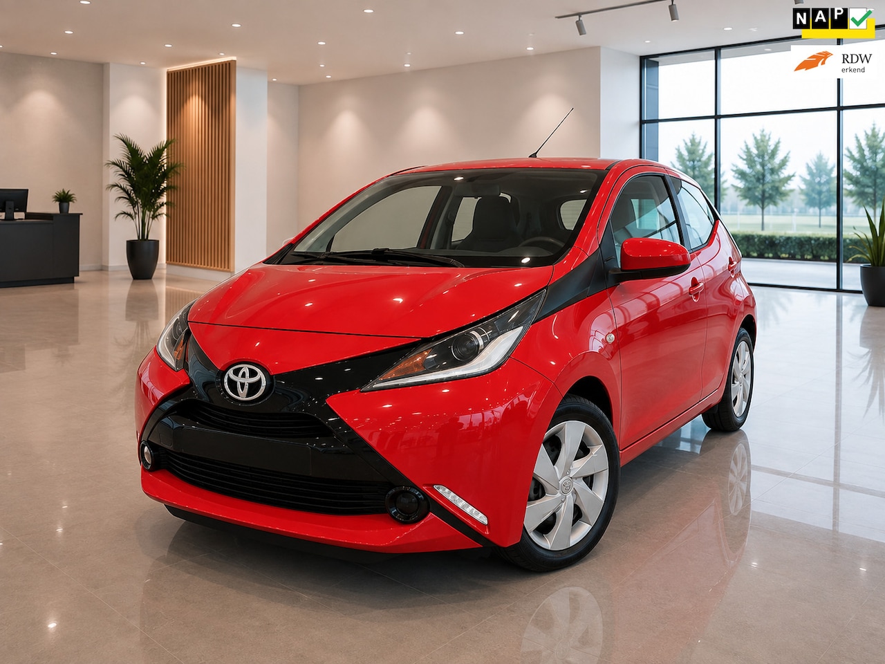 Toyota Aygo - 1.0 5Drs NAP Netto prijs €4120,- Cruise Control Bluetoot Elek.ramen BTW Auto APK 02-2027 - AutoWereld.nl