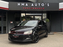 Volkswagen Polo - 1.4 TSI GTI 180PK, BLACK ON BLACK, 3-DRS, CARPLAY, STOELVERWARMING, DEALER ONDERHOUDEN