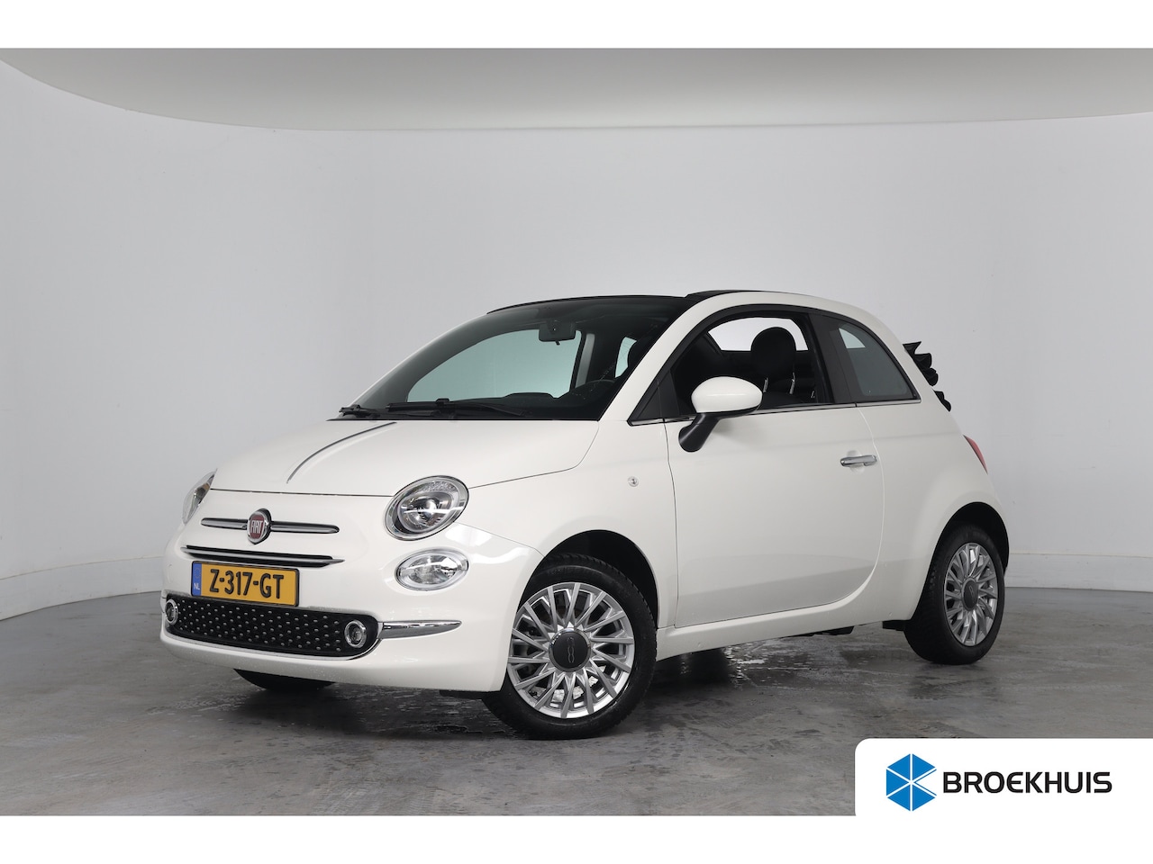 Fiat 500 C - 1.0 Hybrid Cabrio Dolcevita Finale | 1e Eigenaar! | Dealer Onderhouden! | Navi By App | Cr - AutoWereld.nl