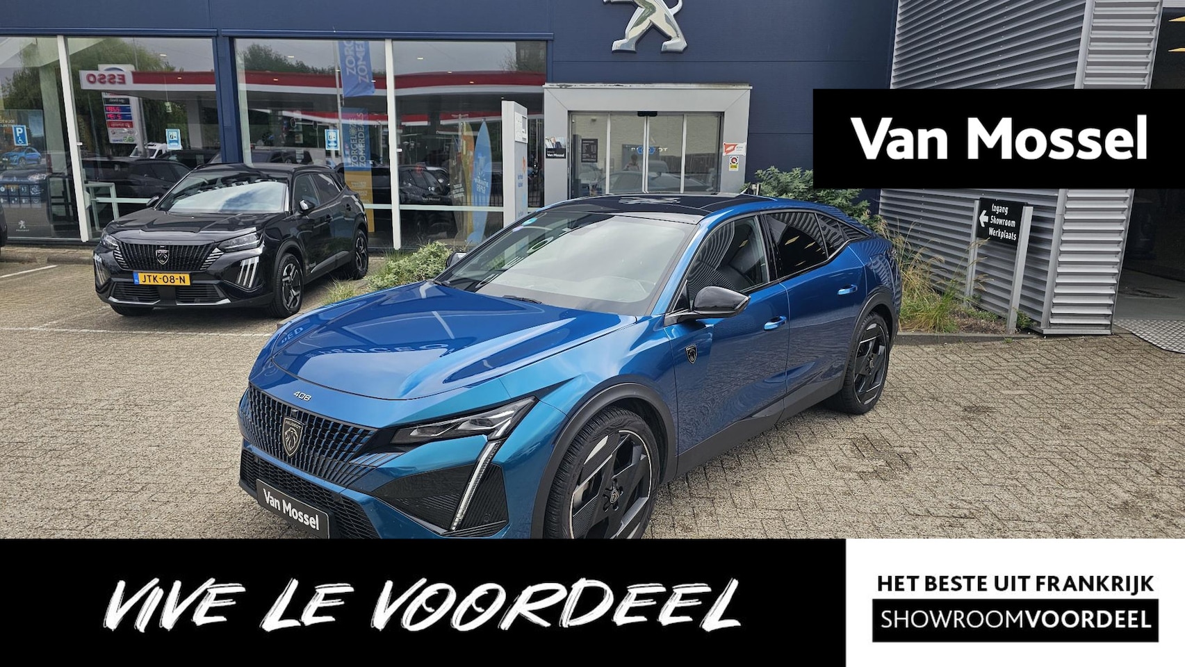 Peugeot 408 - 1.6 HYbrid GT 225 EAT8 First Edition | Navigatie | Alcantara | Camera - AutoWereld.nl