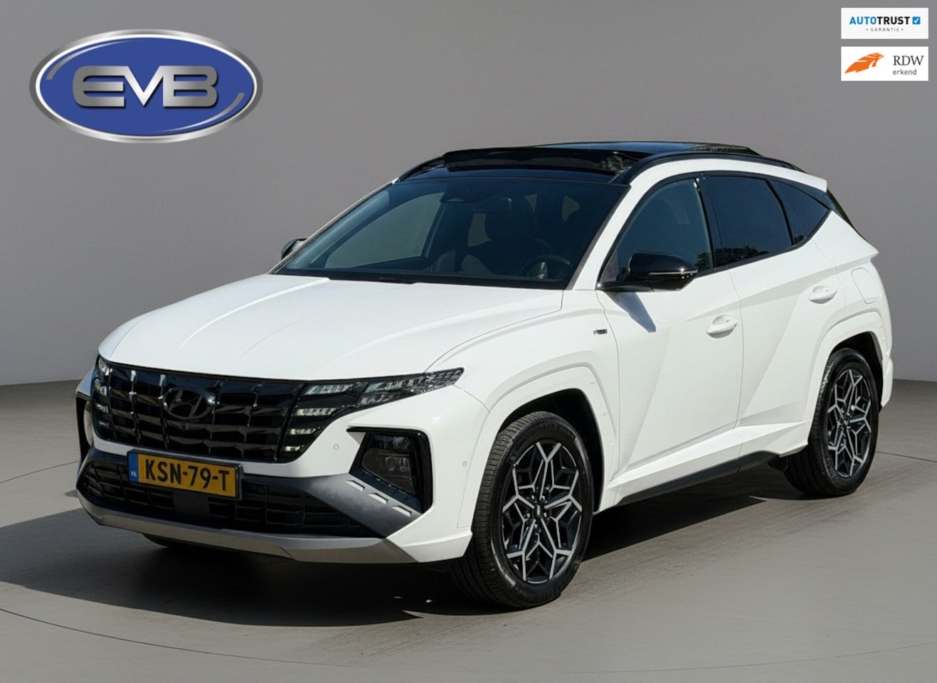Hyundai Tucson - 1.6 T-GDI PHEV N Line Sky 4WD 1.6 T-GDI PHEV N Line Sky 4WD, panoramadak, 360 camera, lederen sportinterieur, afn.trekha - AutoWereld.nl
