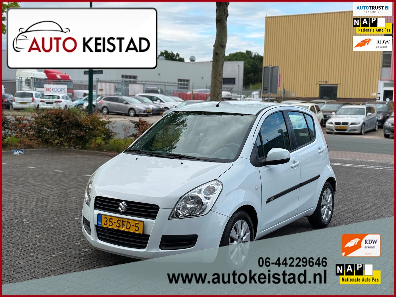 Suzuki Splash - 1.0 VVT AIRCO/ ELEKTR. RAMEN! 1 JAAR APK! - AutoWereld.nl
