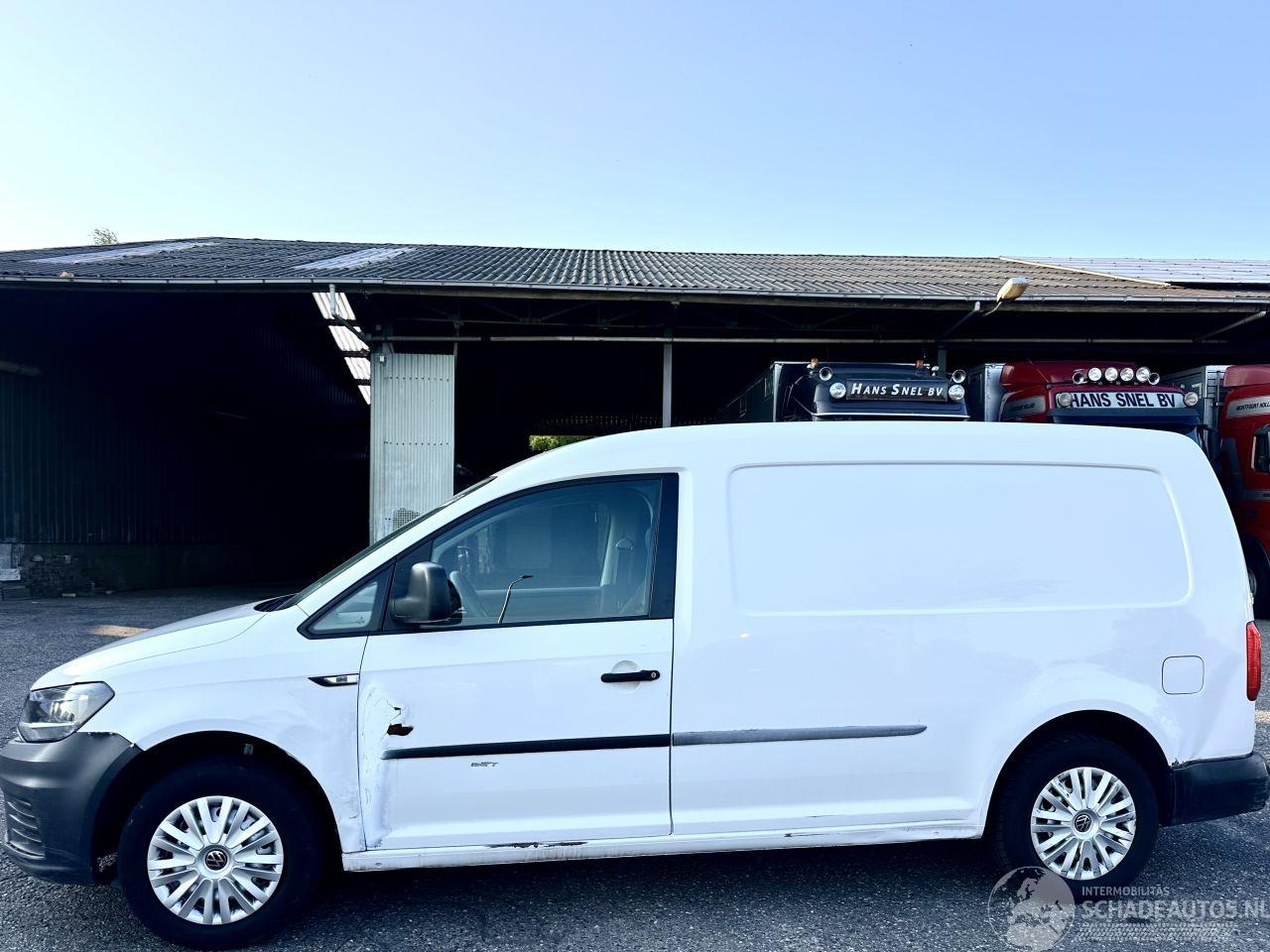 Volkswagen Caddy Maxi - 2.0 TDI L2H1 BMT Easyline - nap - 2018 - schuifdeur - klapdeuren - elektr pakket - rondom - AutoWereld.nl