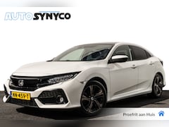 Honda Civic - 1.0 i-VTEC Executive | Leder | Panoramadak | Trekhaak | Carplay | LED | Org. NL