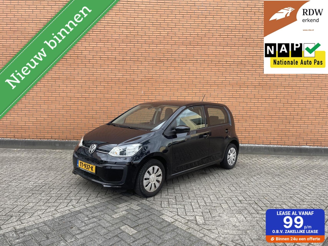 Volkswagen Up! - 1.0 BMT move up! 2018 120DKM | NAP | LED | - AutoWereld.nl