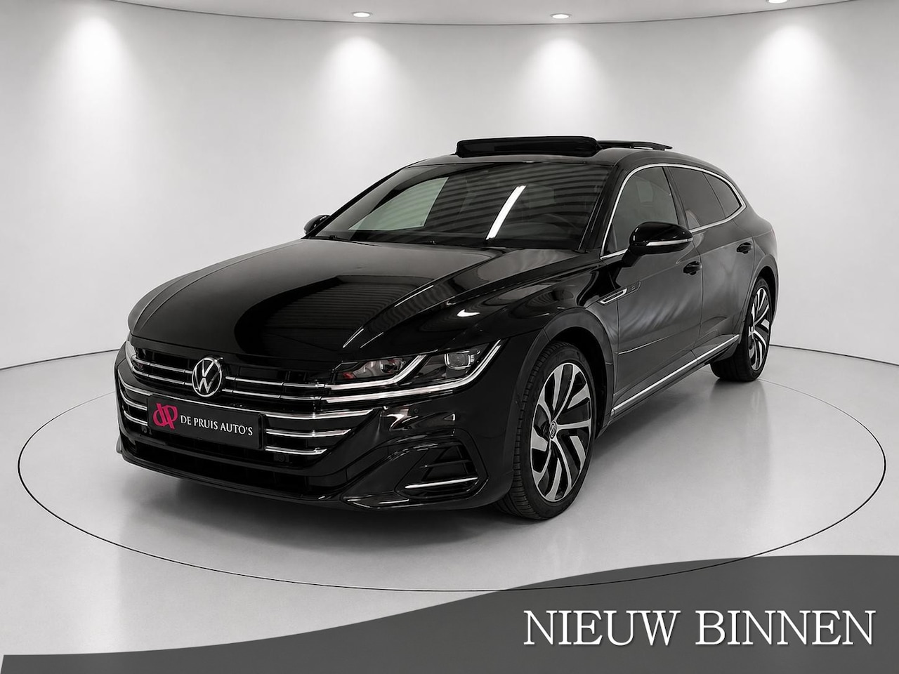 Volkswagen Arteon - 1.4 TSI eHybrid R-Line Business Camera Pano Trekhaak ACC Leer Memory 19inch IQlight Matrix - AutoWereld.nl