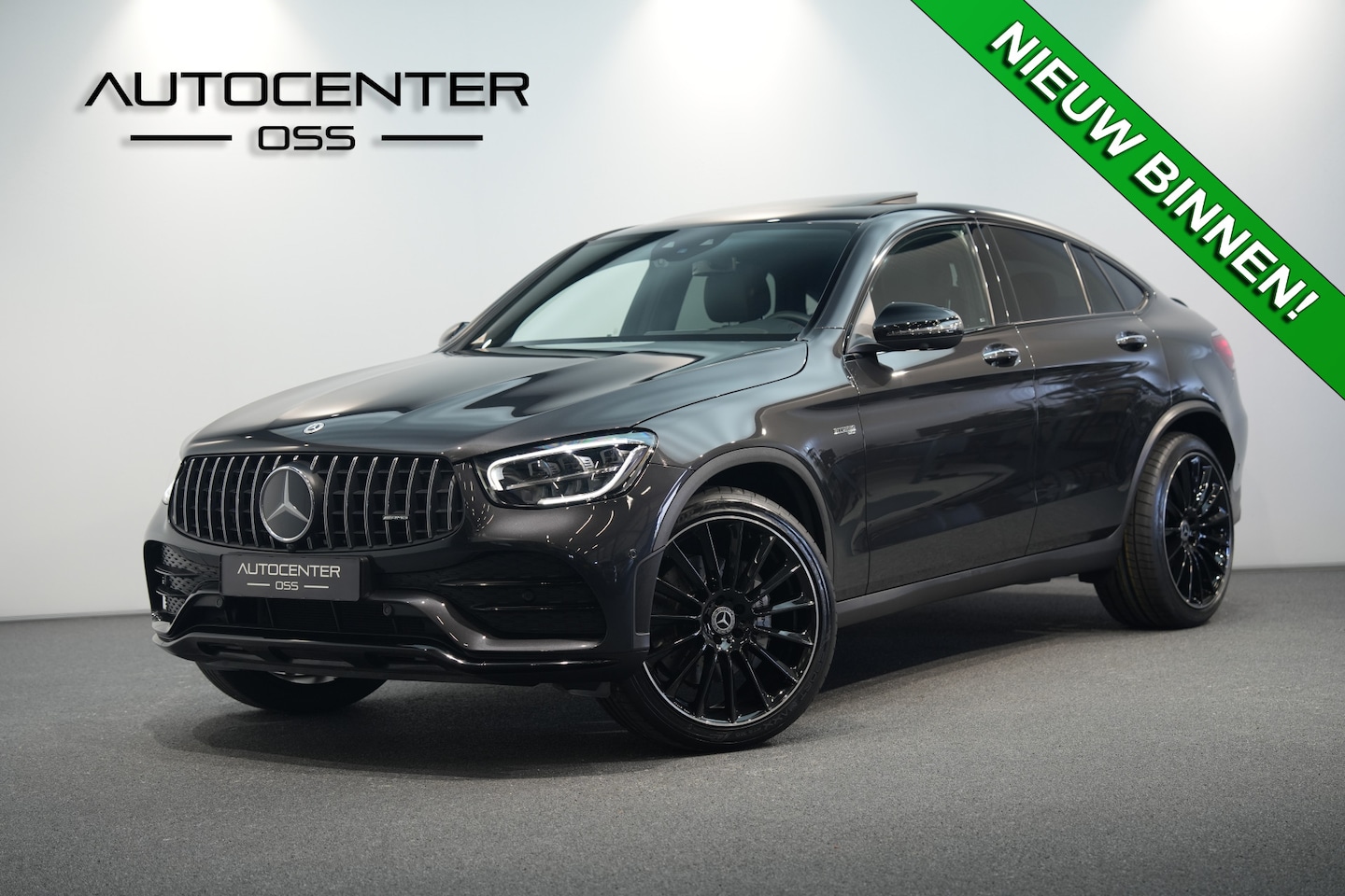 Mercedes-Benz GLC-klasse Coupé - AMG 43 4MATIC Premium+ | Schuifdak | Memory | Head-Up | 360 CAM | 21" | NL AUTO | - AutoWereld.nl
