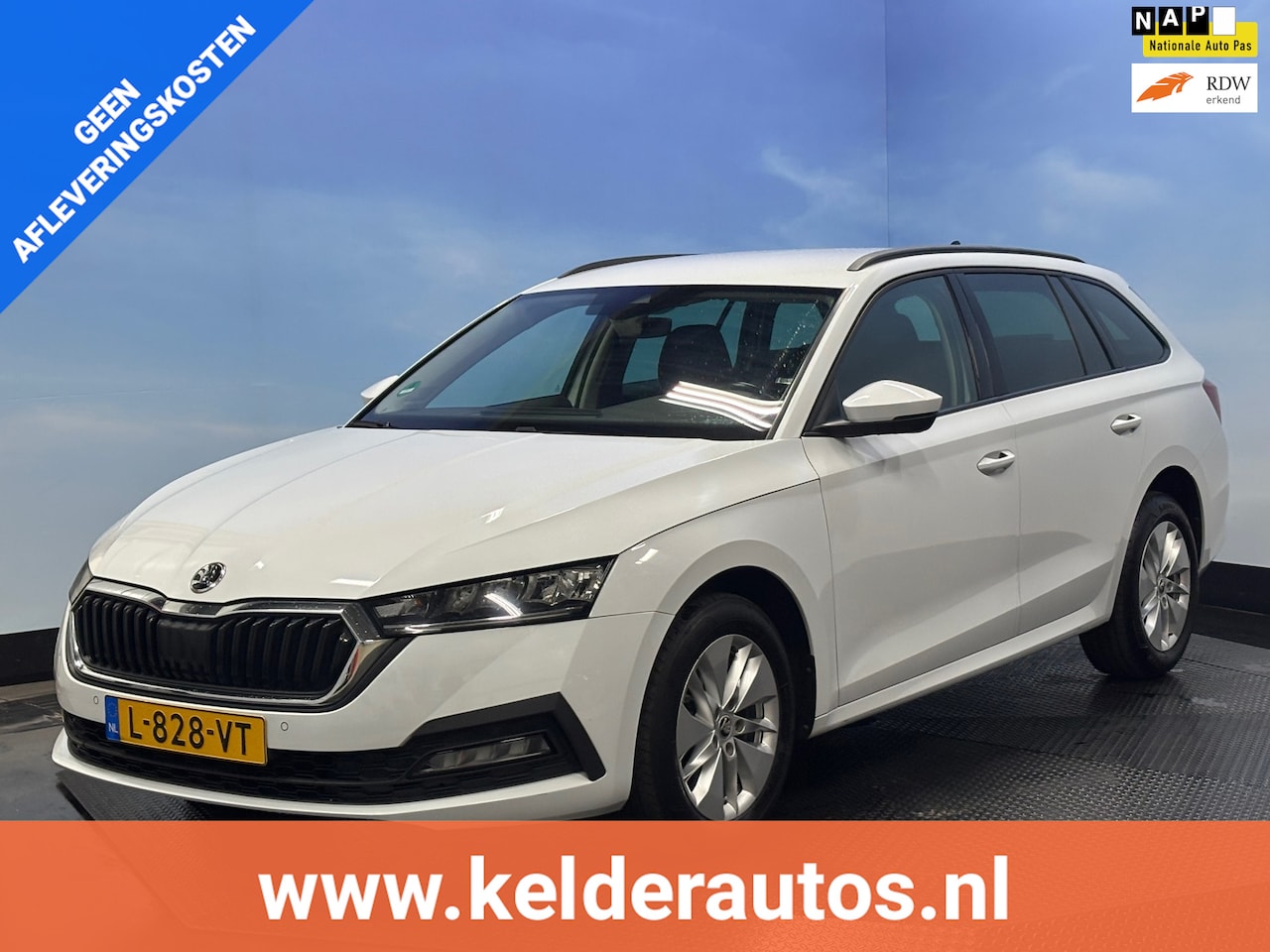 Skoda Octavia Combi - 1.0 TSI Business Edition Clima | Cruise | Navi | PDC | Trekhaak - AutoWereld.nl
