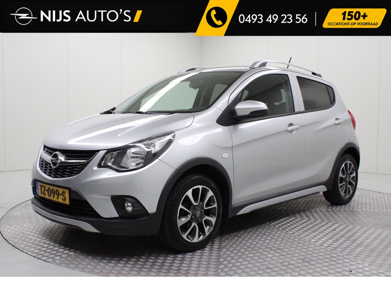 Opel Karl - 1.0 Rocks Online Edition | airco | pdc achter | carplay | navi fullmap | bluetooth | cruis - AutoWereld.nl