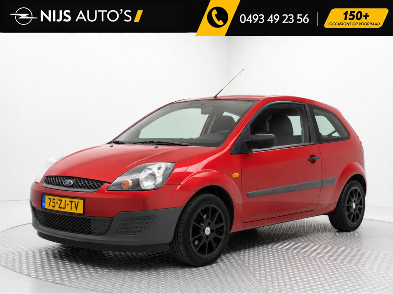 Ford Fiesta - 1.3-8V Cool & Sound | inc. nw APK airco | Elektr. Ramen Voor / Radio CD / Centrale Deurver - AutoWereld.nl