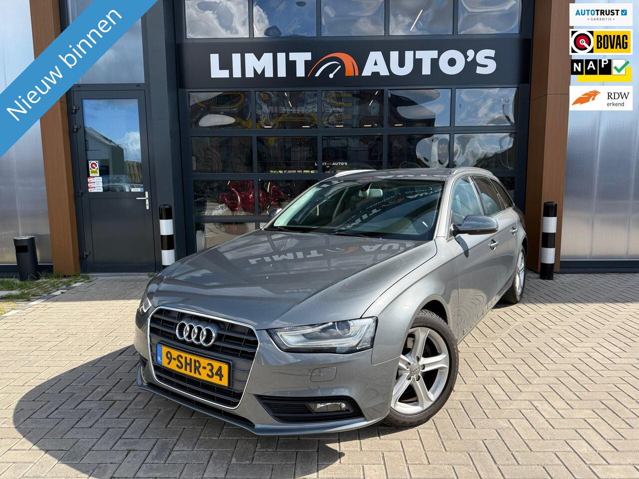 Audi A4 Avant - 1.8 TFSI Business Edition/Aut/Leer/El.ramen/Navi/Climate/Cruise/St.verw/Nap - AutoWereld.nl