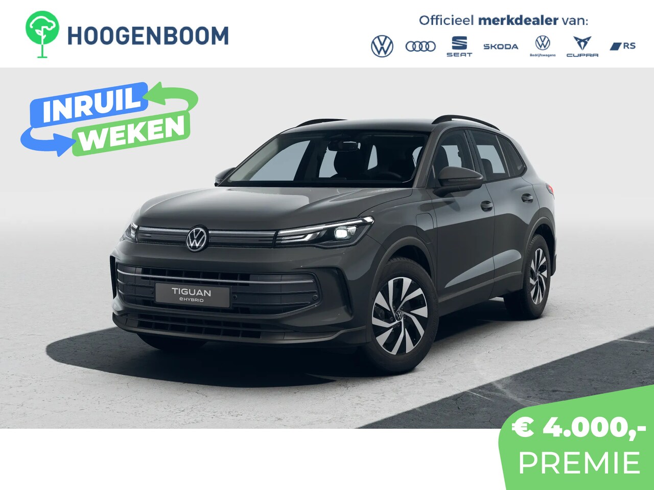 Volkswagen Tiguan - Life - eHybrid | 'App-Connect' draadloze smartphone integratie | Automatische afstandsrege - AutoWereld.nl