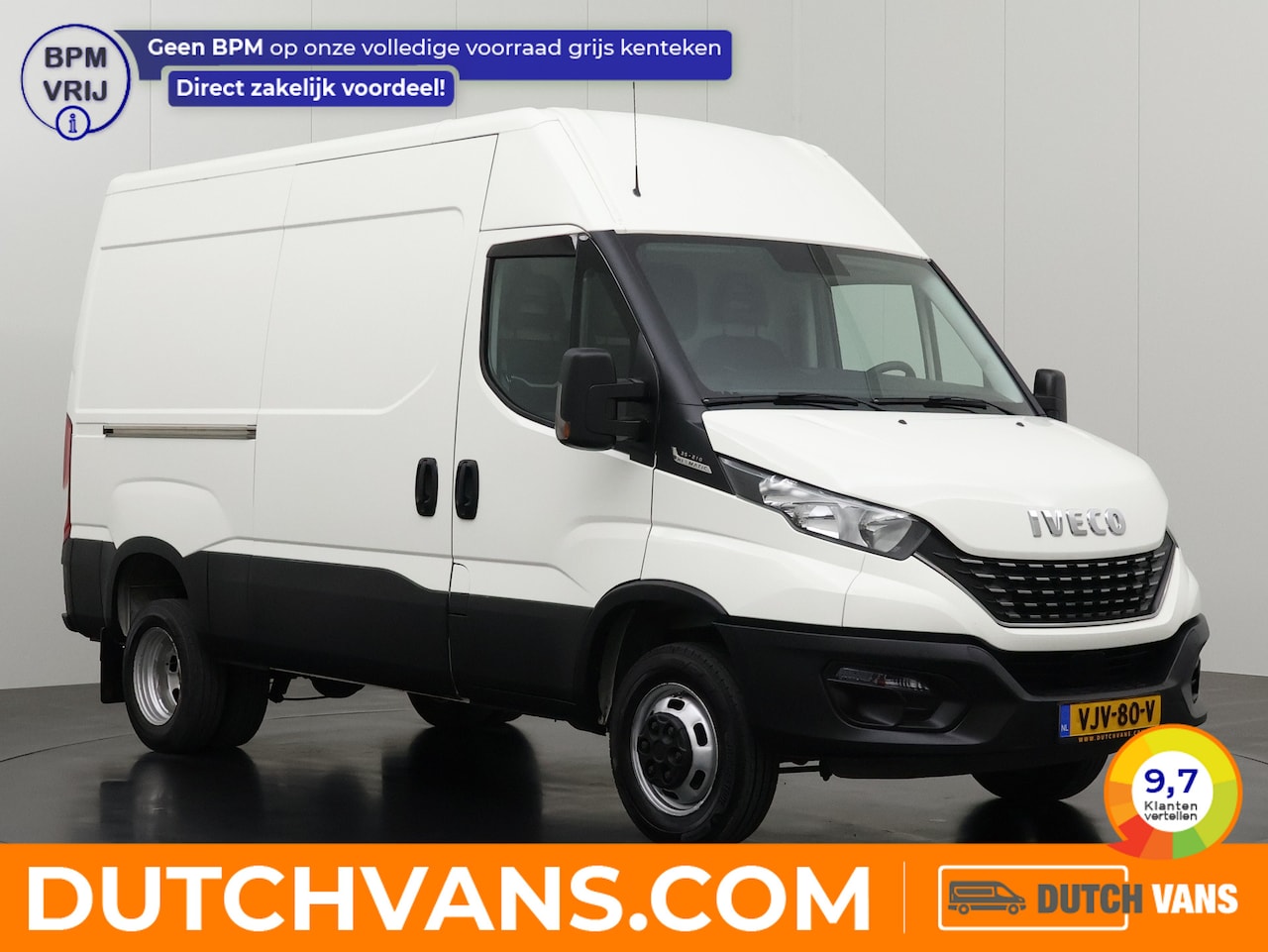 Iveco Daily - 35C18HV 3.0Ltr Hi-Matic Automaat L2H2 | 3500Kg Trekhaak | Navigatie | Camera | 3-Zits | Be - AutoWereld.nl