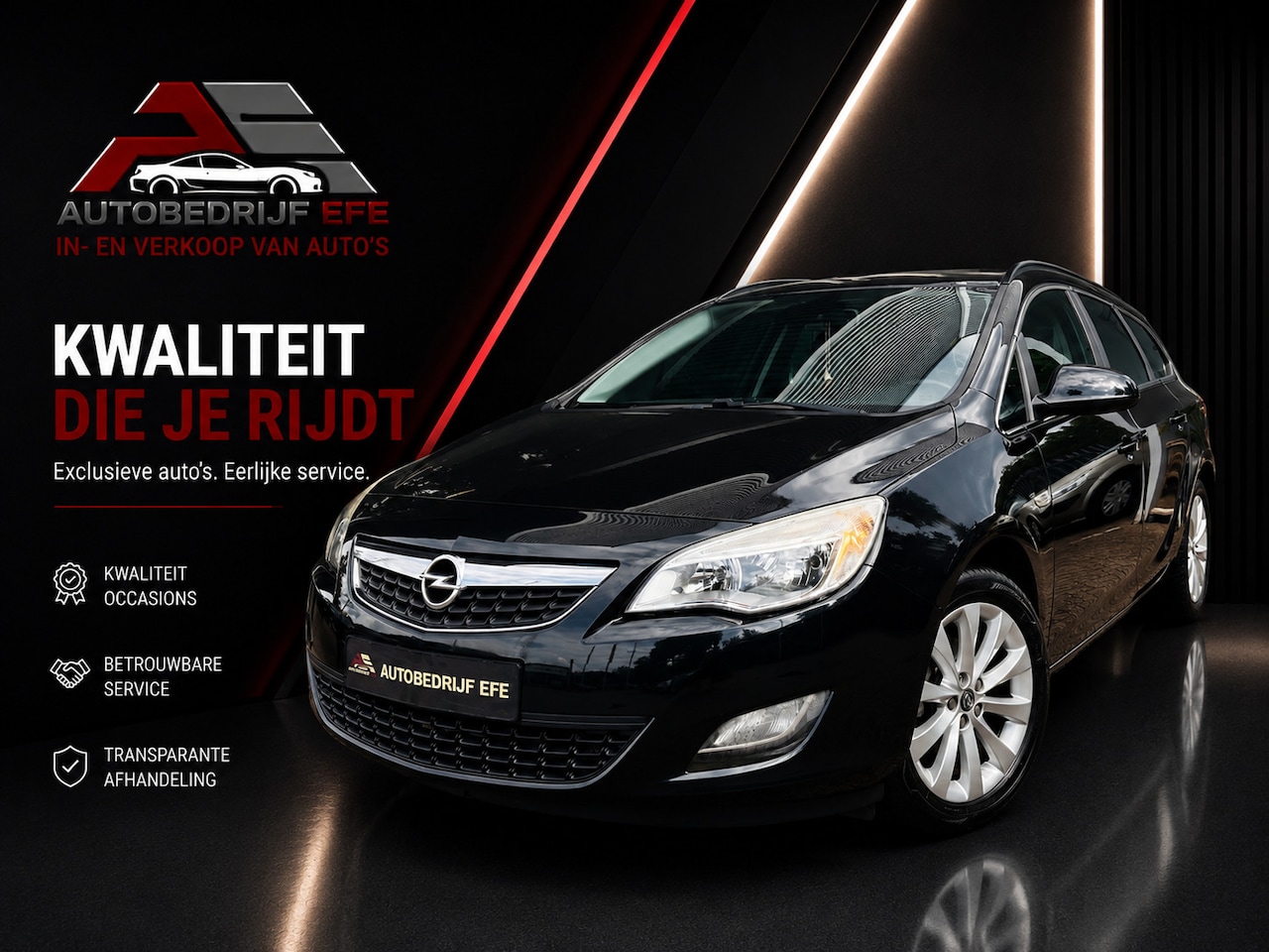 Opel Astra Sports Tourer - 1.4 Turbo Sport Airco*Pdc*Trkhk - AutoWereld.nl