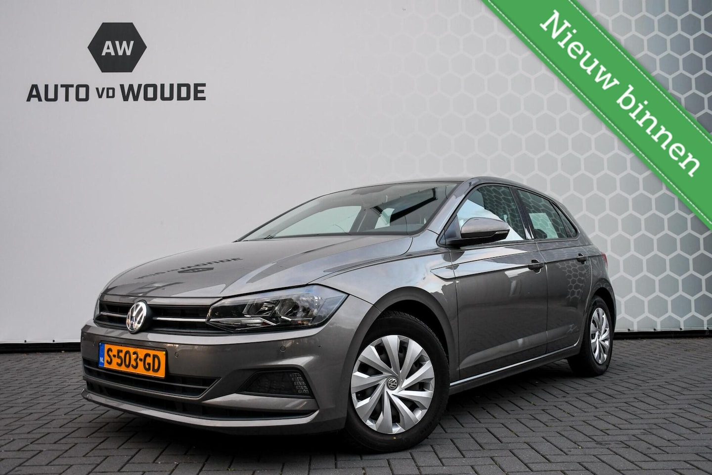 Volkswagen Polo - 1.6 TDI Lage km stand! Cruise Airco CarPlay - AutoWereld.nl