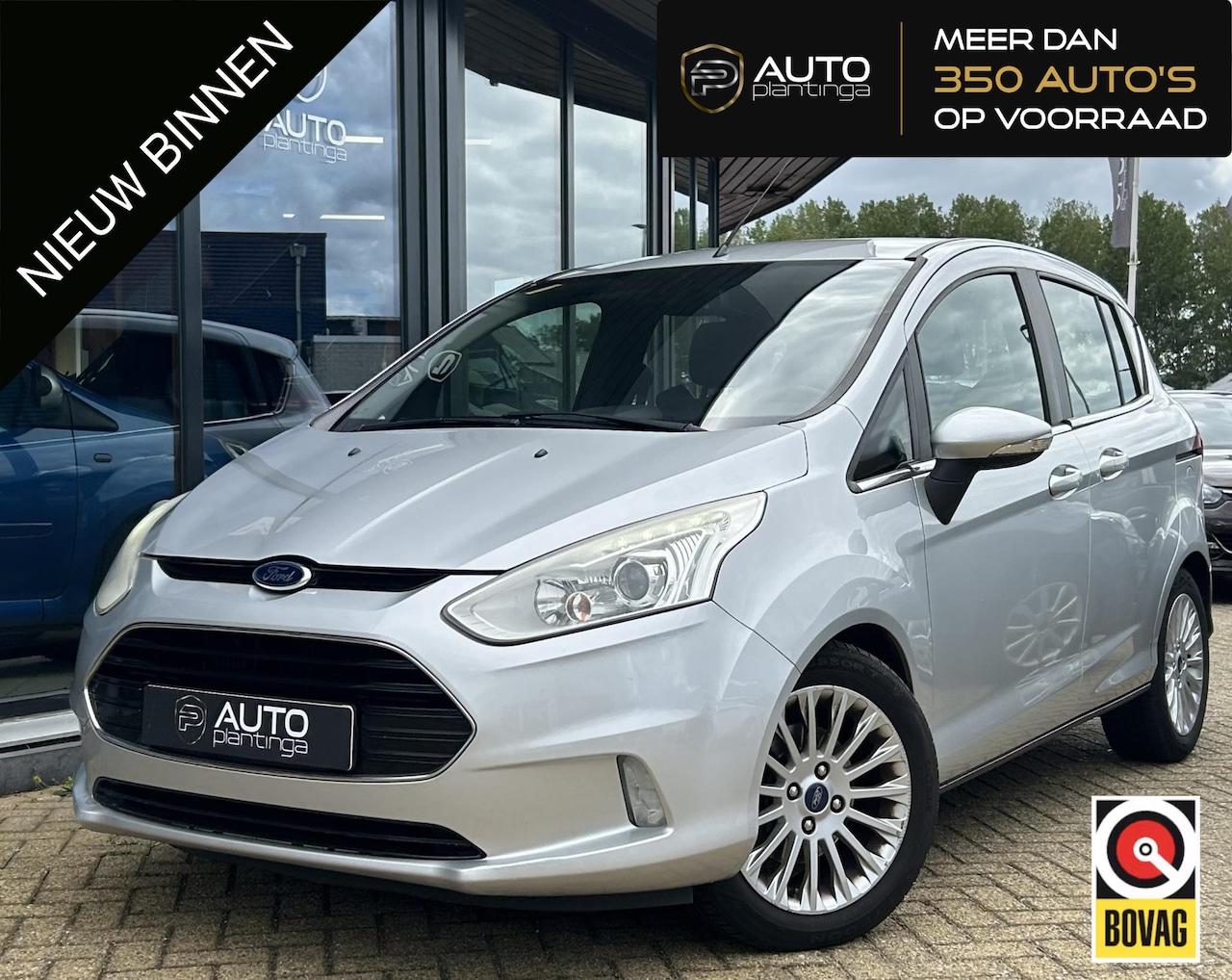 Ford B-Max - 1.0 EcoBoost Titanium 101PK | NL AUTO | NAP | Trekhaak | Stoelverwarming | Voorruitverwarm - AutoWereld.nl