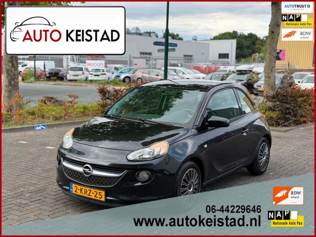 Opel ADAM - 1.2 AIRCO/BLUETOOTH/ELEKTR. RAMEN! NIEUWE DISTRIBUTIEKETTING! - AutoWereld.nl