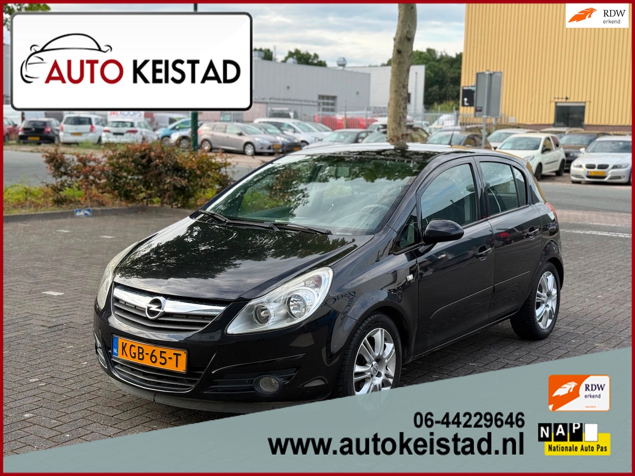 Opel Corsa - 1.2-16V Cosmo AUTOMAAT 5-DEURS AIRCO/ELEKTR. RAMEN! VELE OPTIES! - AutoWereld.nl