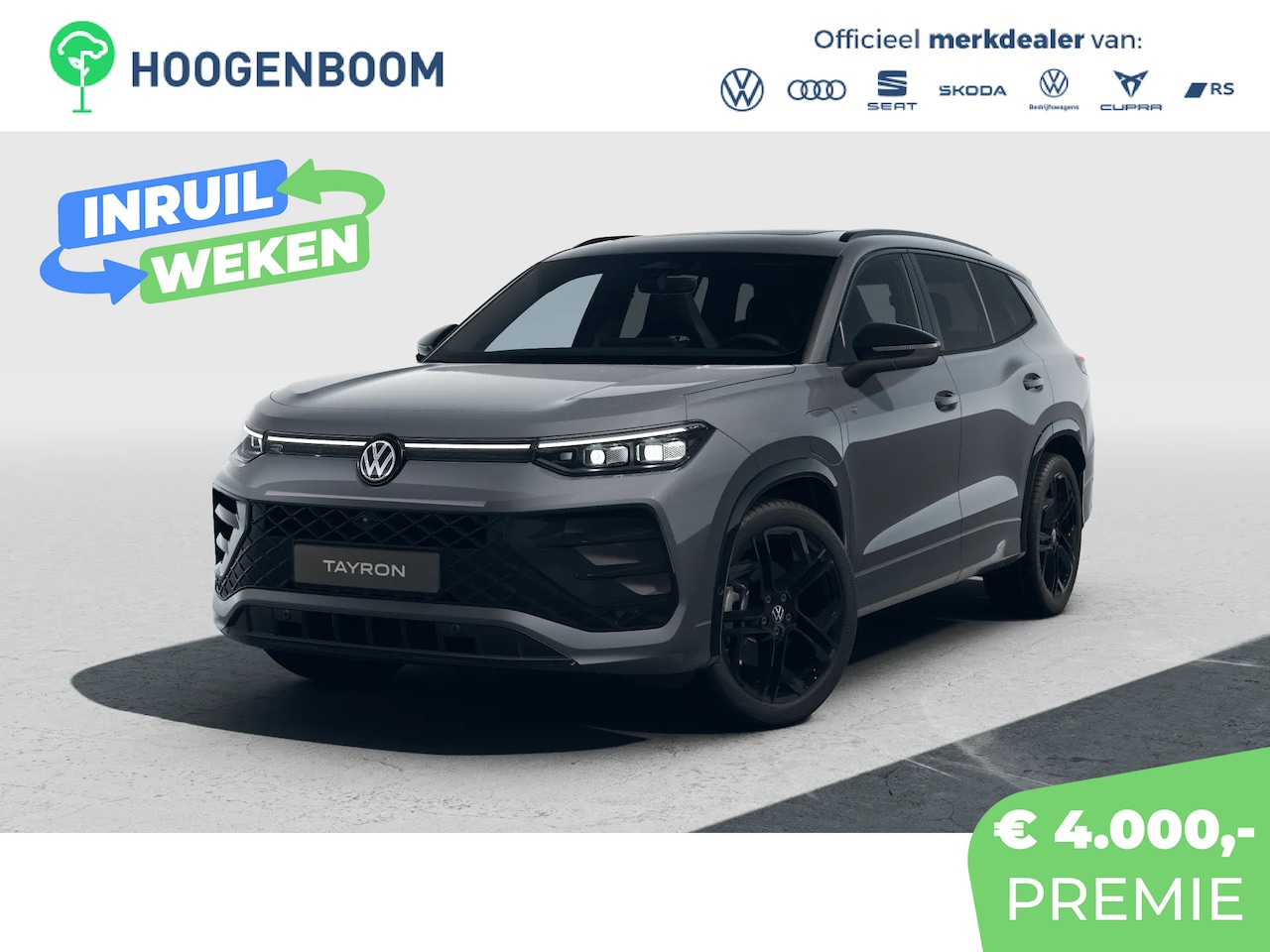 Volkswagen Tayron - R-Line Edition | 'App-Connect' draadloze smartphone integratie | Automatische afstandsrege - AutoWereld.nl