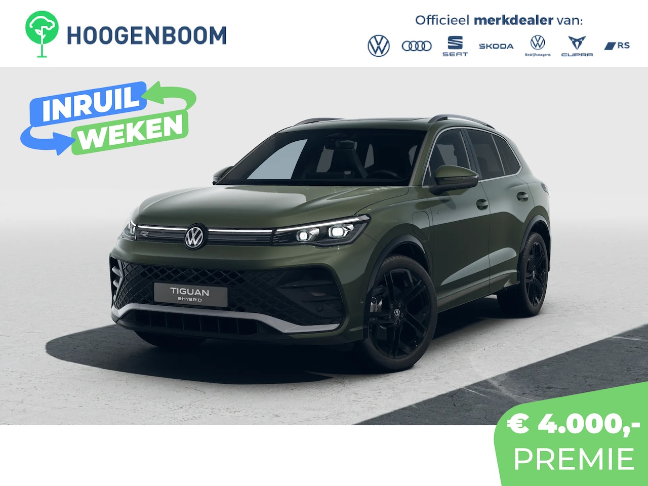 Volkswagen Tiguan - R-Line Edition - eHybrid | 'App-Connect' draadloze smartphone integratie | Automatische af - AutoWereld.nl
