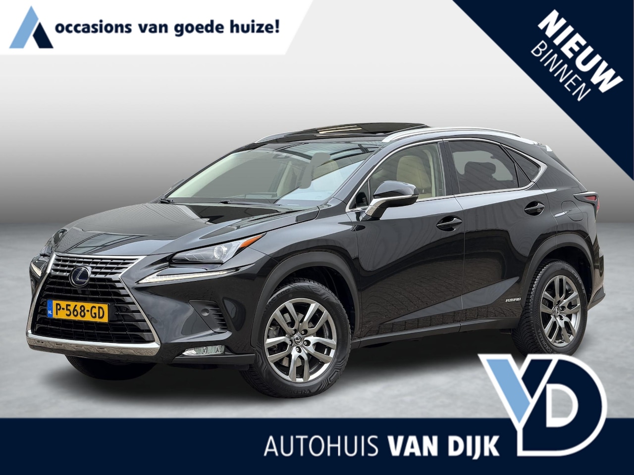 Lexus NX - 300h AWD Luxury Line | Schuifdak/Leder/Trekhaak/Adapt.Cruise/DAB - AutoWereld.nl