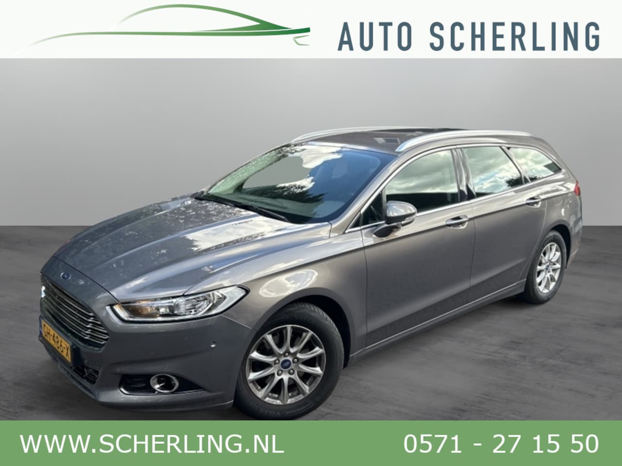 Ford Mondeo Wagon - 1.5 160pk Titanium Navi, Keyless, Trekhaak, Dealerond. - AutoWereld.nl