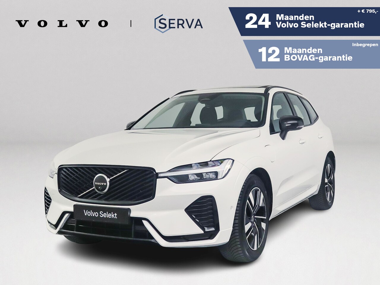 Volvo XC60 - T6 Plug-in hybrid AWD Plus Dark | SOH 100% | Panoramadak | 360° camera | Luchtvering | Har - AutoWereld.nl