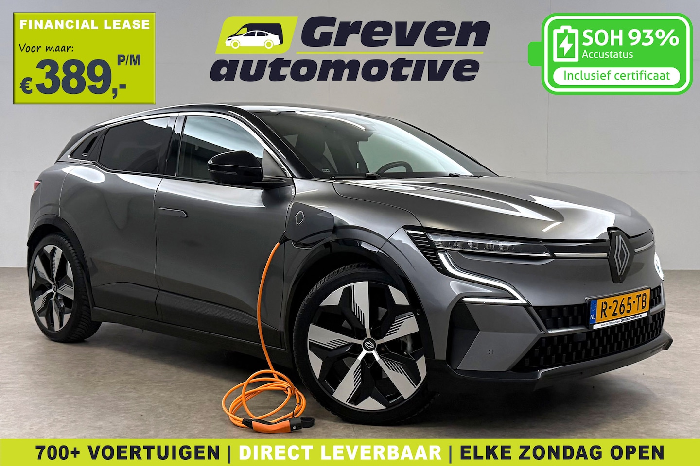 Renault Mégane E-Tech - EV60 Optimum Charge Iconic | Snelladen | SOH 93% | 360° | Trekhaak | Virtual | Cruise | Sf - AutoWereld.nl