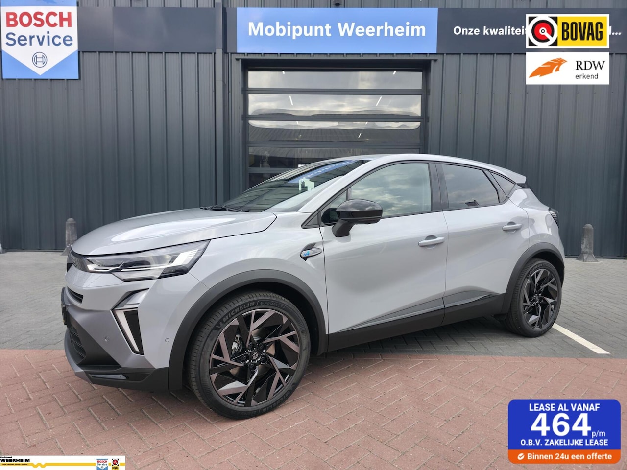 Renault Captur - 1.8 E-Tech full hybrid 160 esprit Alpine Rijklaar prijs! - AutoWereld.nl
