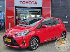 Toyota Yaris - 1.5 Hybrid Premium PANORAMADAK HALF LEDER CAMERA CRUISE CLIMA