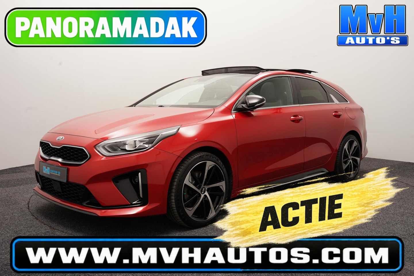 Kia Pro cee'd - 1.4 T-GDI GT-Line|LUXE!|TREKHAAK|PANO|LED|NAP - AutoWereld.nl