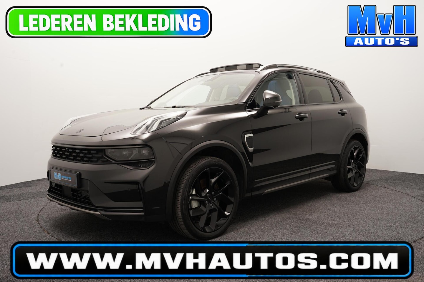 Lynk & Co 01 - 1.5 PHEV|FULL BLACK XL|LEER|NAP|PANO|SOH92% - AutoWereld.nl