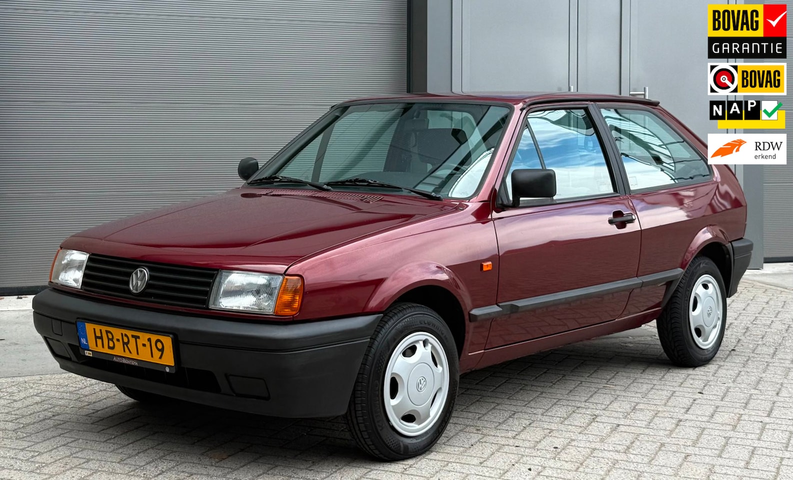 Volkswagen Polo - 1.3 CL Coupé 1993 Rood 94DKM NAP|APK 2028 - AutoWereld.nl