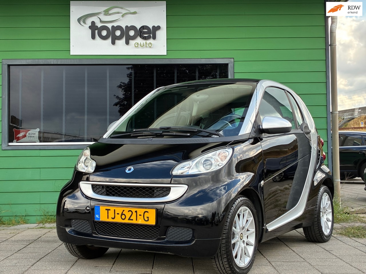 Smart Fortwo coupé - 1.0 mhd edition |Automaat|Panoramadak|Airco|Elektr.ramen|LM-Velgen| - AutoWereld.nl