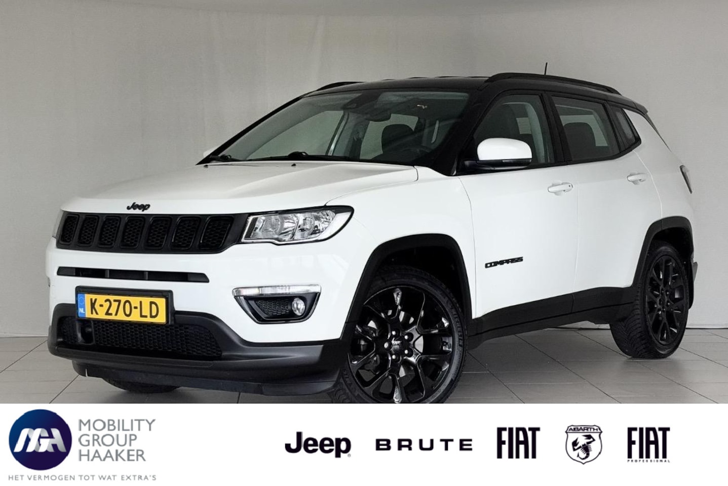 Jeep Compass - 1.3T Night Eagle Liberty Edition | Apple/Android | Dealer-Onderhouden | Trekhaak - AutoWereld.nl