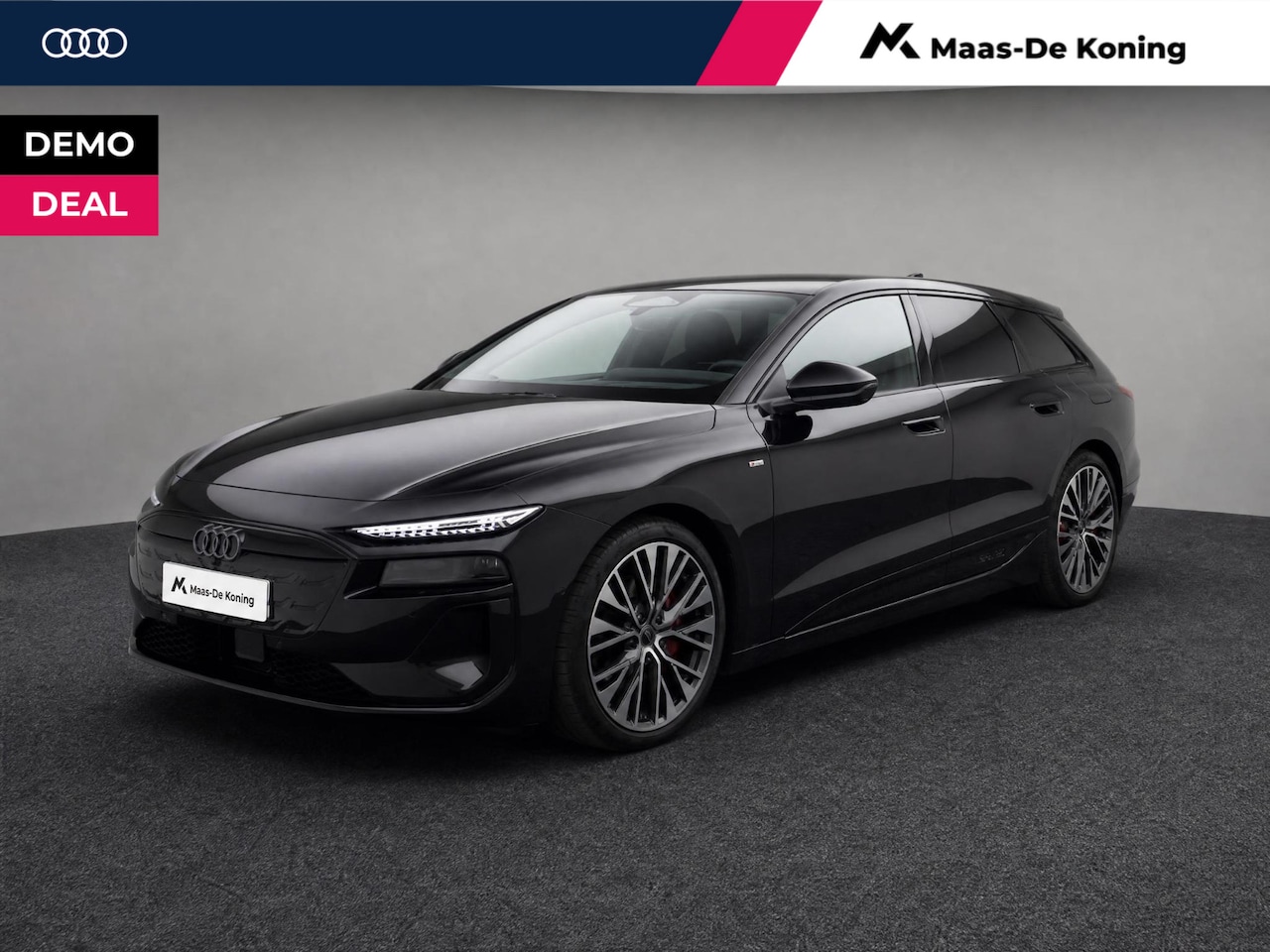 Audi A6 Avant e-tron - S edition e-tron 100kWh 367 PK · Tech pro · Panorama-glasdak · Sportstoel plus leder zwart - AutoWereld.nl