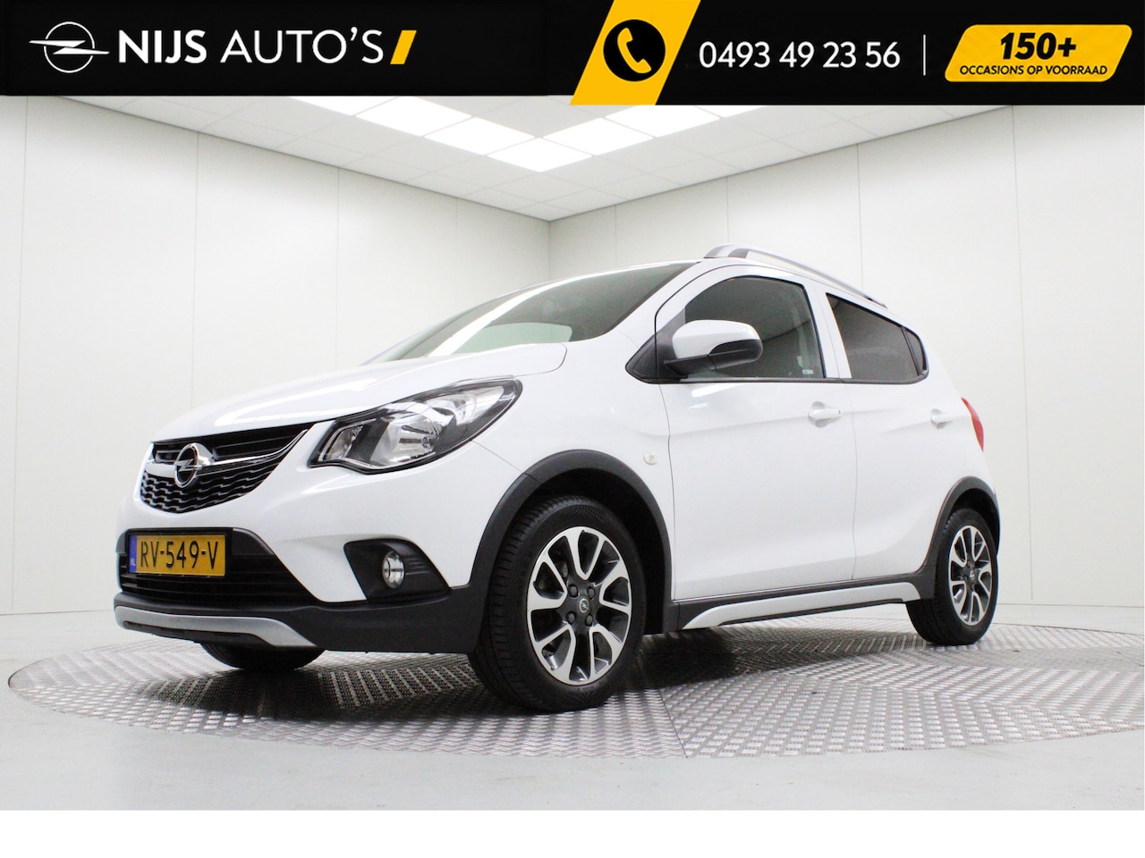 Opel Karl - 1.0 Rocks Online Edition | Automaat | Airco / Cruise / Carplay / Bluetooth - AutoWereld.nl