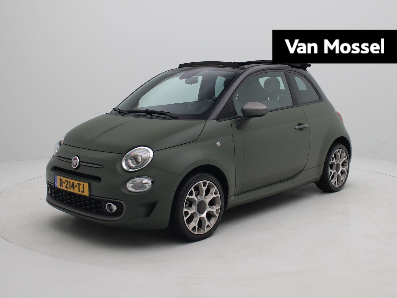 Fiat 500 - 1.0 Hybrid Sport | Cabrio | Navigatie | Climate Control | - AutoWereld.nl