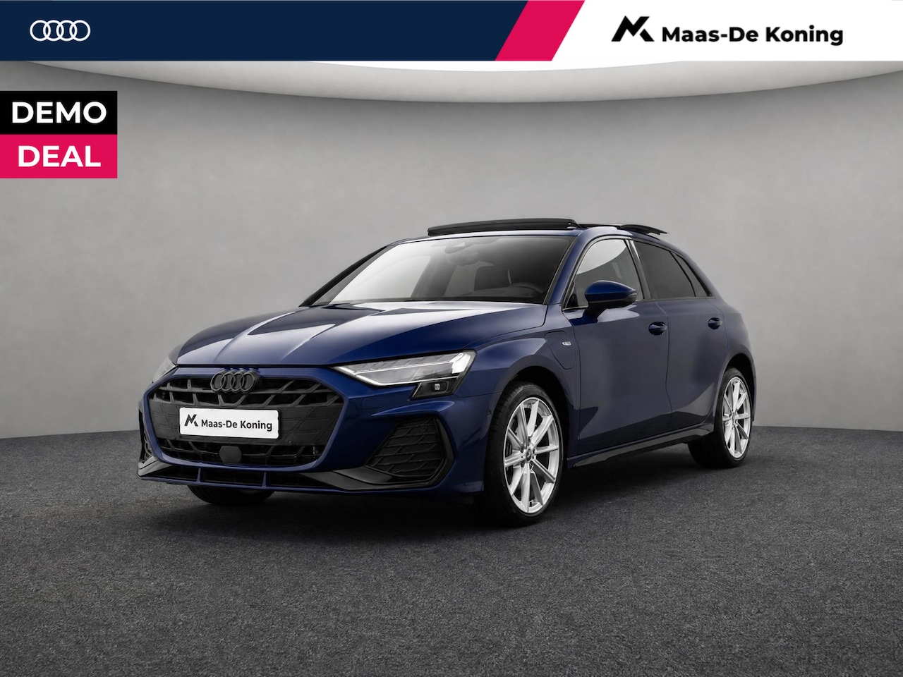 Audi A3 Sportback - 40 TFSIe S-Tronic 204 pk S Edition · Panoramadak · Camera · HUD Head-up display · SONOS · - AutoWereld.nl