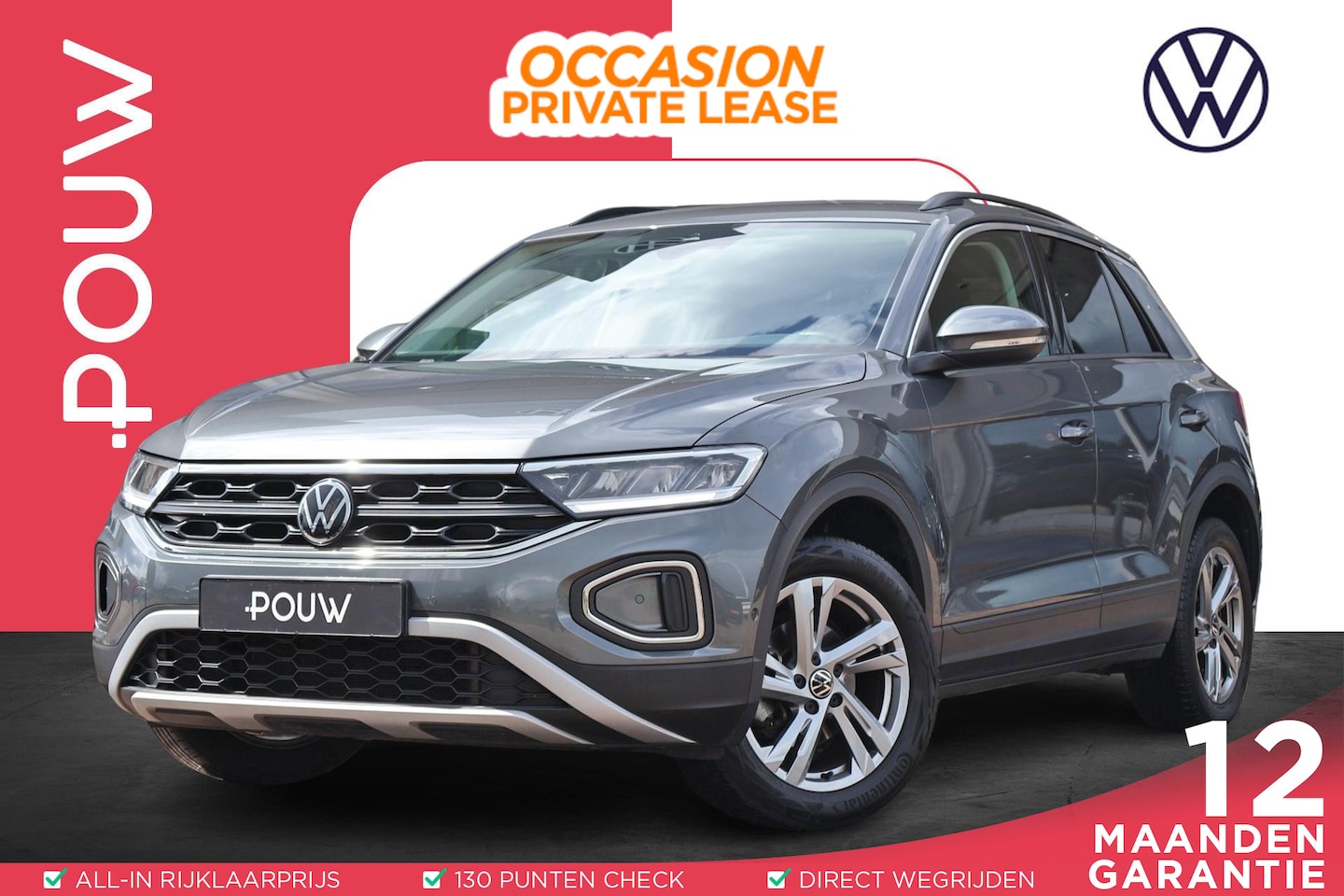 Volkswagen T-Roc - 1.0 TSI 110pk Life 75 Edition | Camera | Adaptive | PDC | Apple Carplay - AutoWereld.nl