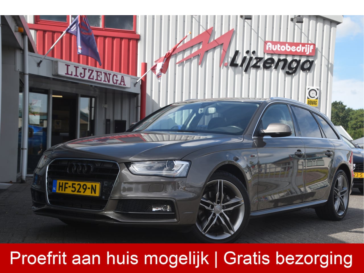 Audi A4 Avant - 2.0 TDI Sport Edition S-Line | Leer | Sportonderstel | Sportstoelen | Stoelverw. | LMV | G - AutoWereld.nl