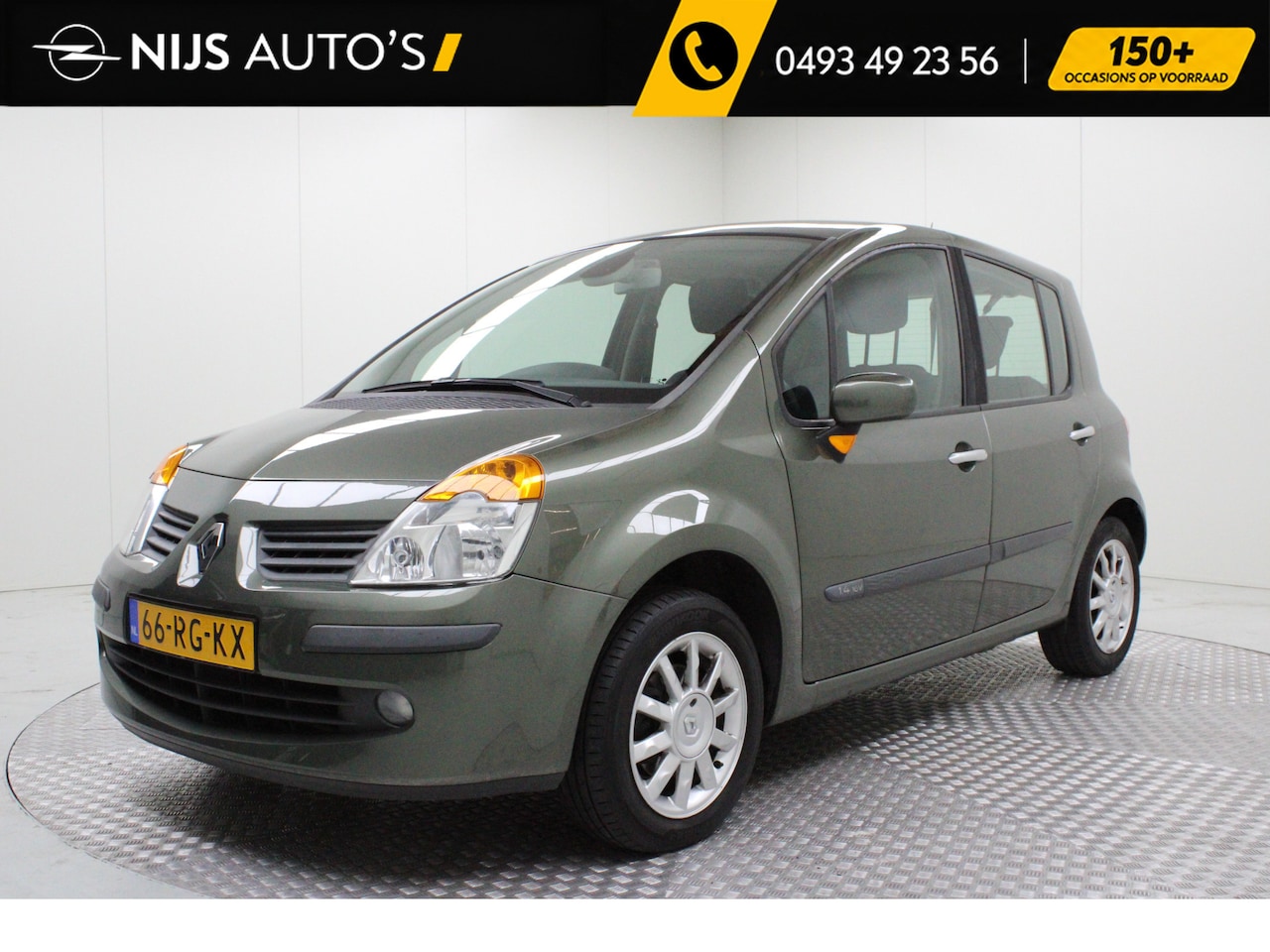 Renault Modus - 1.4-16V Privilège Luxe | climate control | cruise control | radio cd | centrale deurvergr. - AutoWereld.nl