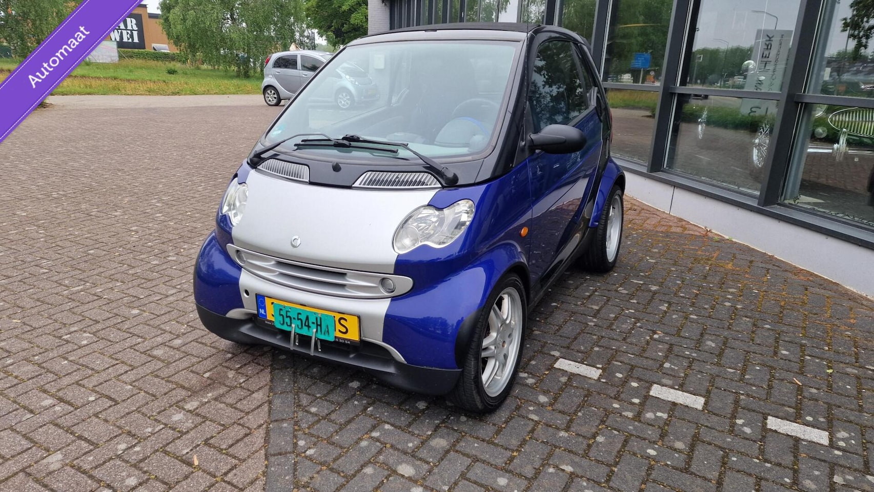 Smart Cabrio - cabrio & pure/slechts 95 tKM/LM velgen/softtop - AutoWereld.nl