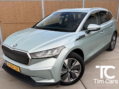 Skoda Enyaq iV - 80 Leer/alcantara | Warmtepomp | LED koplampen | Sfeerverlichting | Parkeersensoren voor e