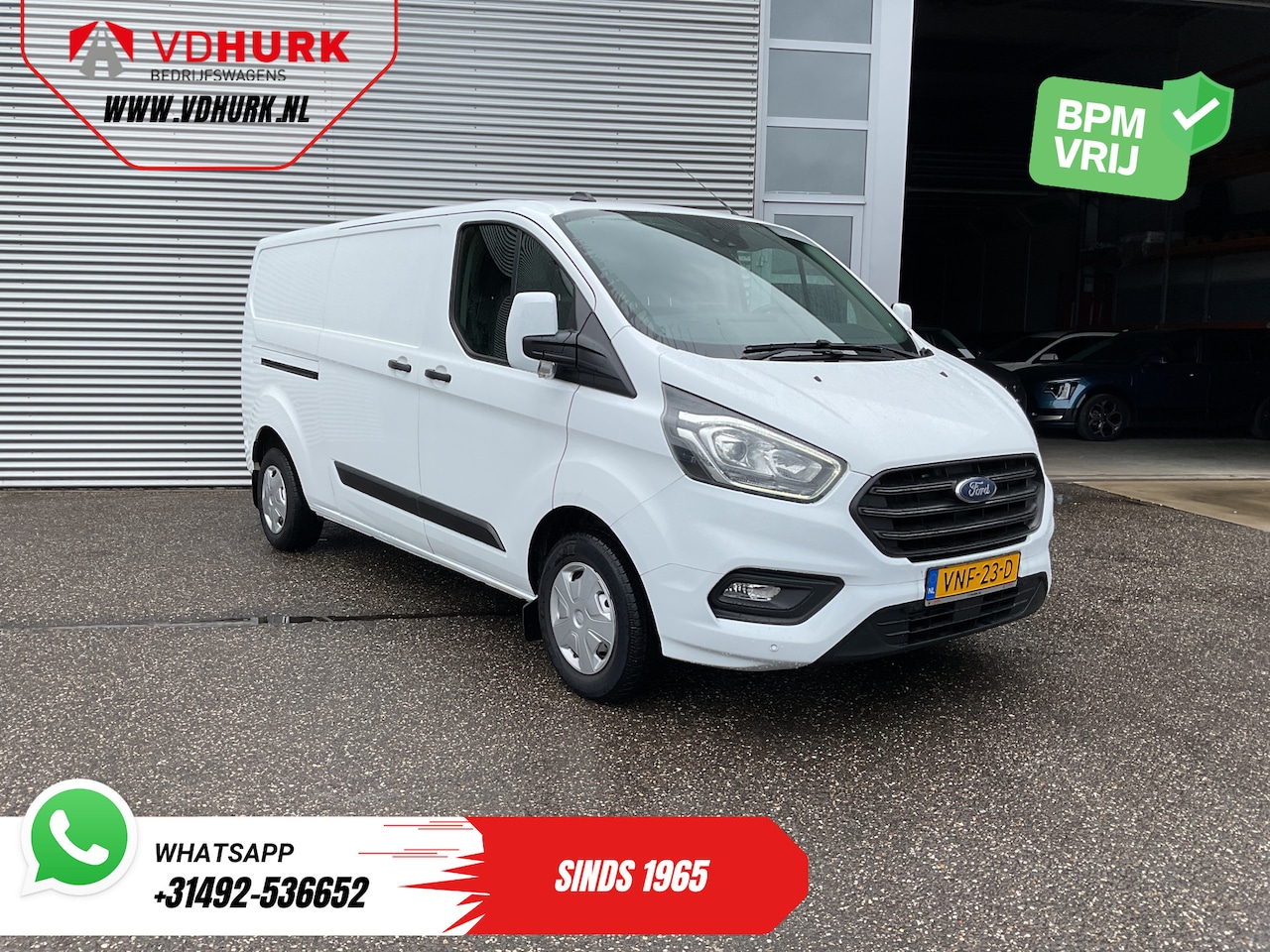 Ford Transit Custom - 2.0 TDCI 130 pk L2 Trend Carplay/ 2.8T trekverm./ Camera/ PDC/ Cruise/ Trekhaak/ Airco - AutoWereld.nl