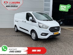 Ford Transit Custom - 2.0 TDCI 130 pk L2 Trend Carplay/ 2.8T trekverm./ Camera/ PDC/ Cruise/ Trekhaak/ Airco